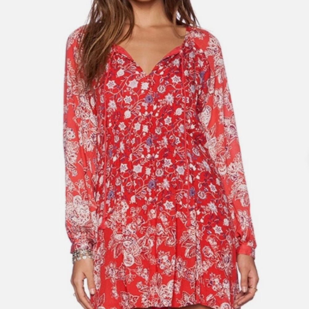 Free People Lucky Loosey Dress XS